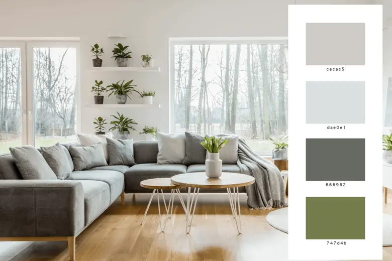 Choosing a modern color palette in interior decoration